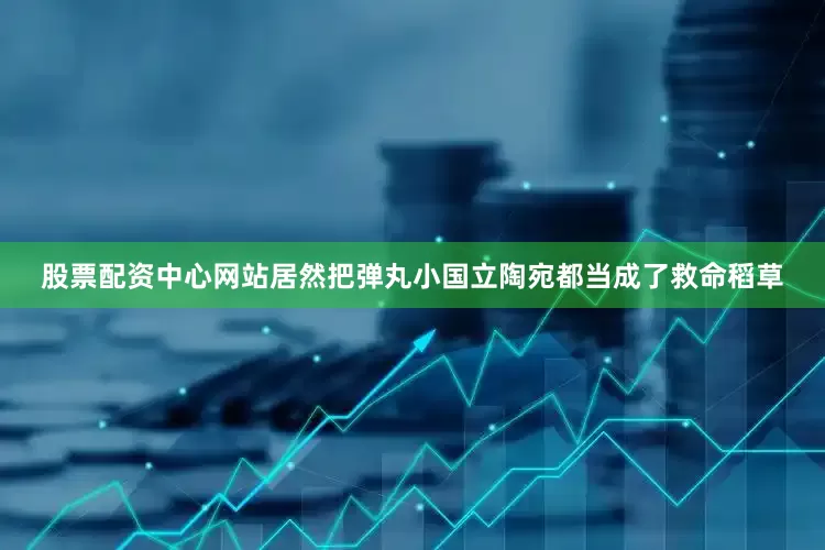 股票配资中心网站居然把弹丸小国立陶宛都当成了救命稻草